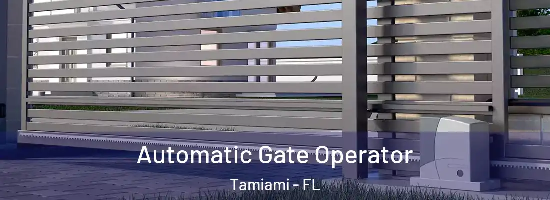 Automatic Gate Operator Tamiami - FL