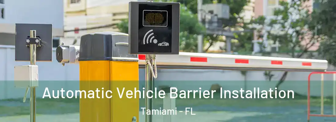  Automatic Vehicle Barrier Installation Tamiami - FL