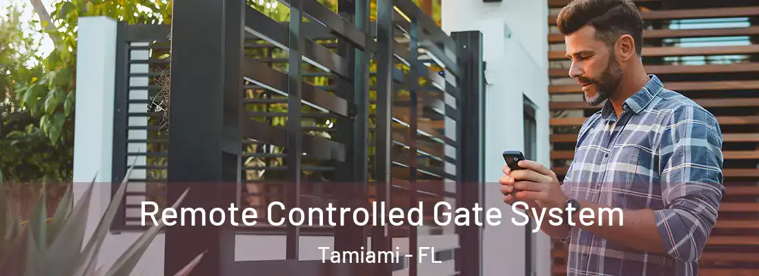Remote Controlled Gate System Tamiami - FL